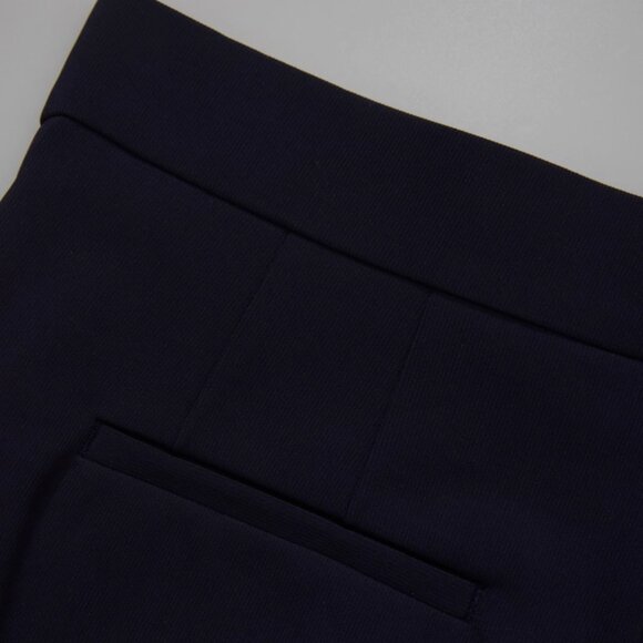 CHICJOC Navy High-Waist Tailored Cropped Pants — in Navy Size 40 - Picture 14 of 16